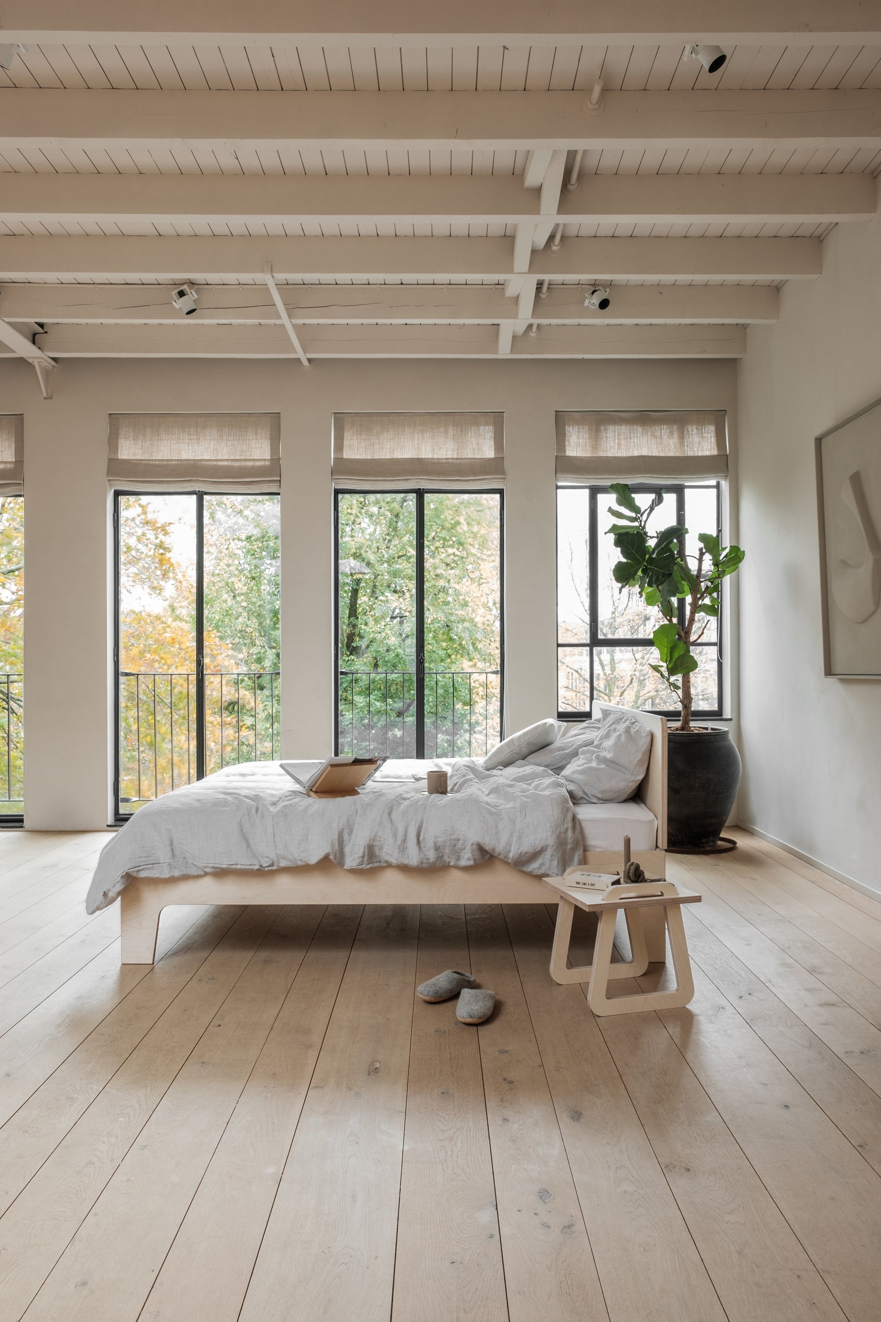 Pure bed berken