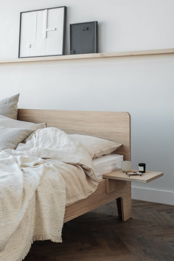 Pure bed licht eiken