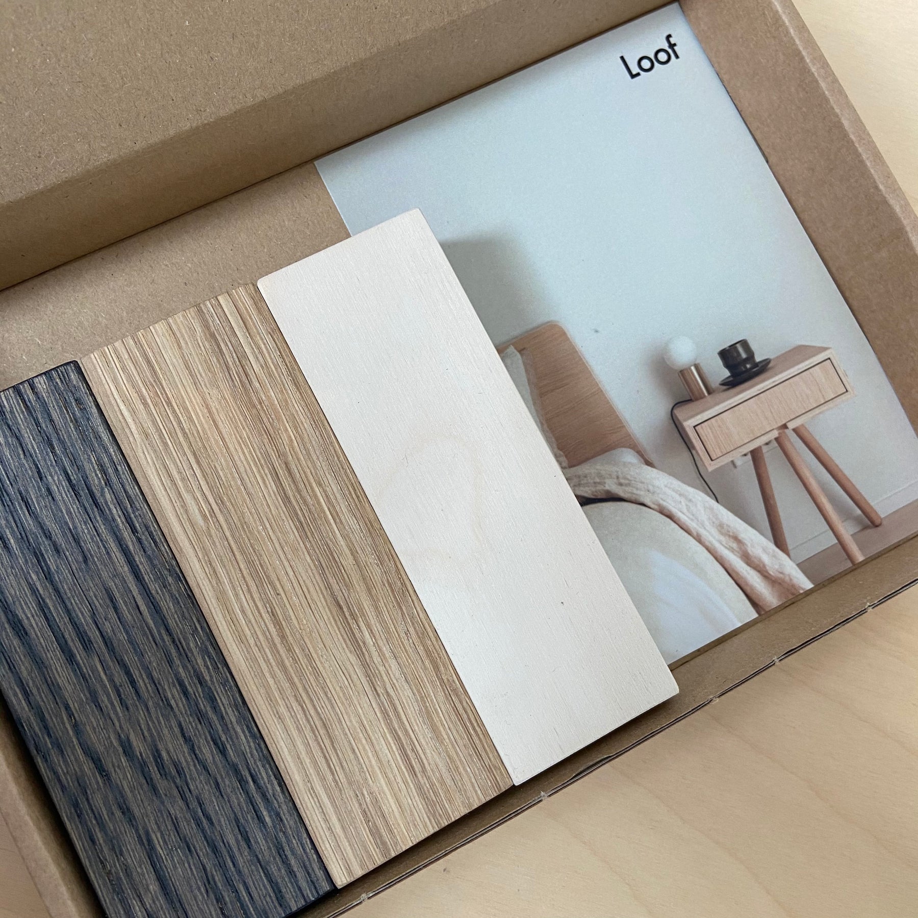 Loof hout samples